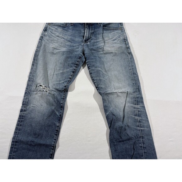 AG Adriano Goldschmied Light Wash Jeans Mens Modern Slim Straight Sz 31 USA - Picture 3 of 14